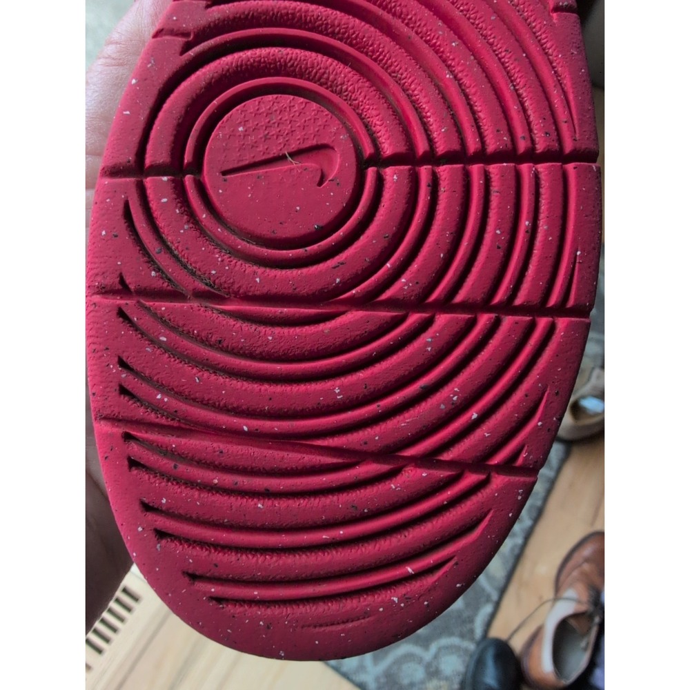 Size 4Y - Nike Court Borough 2 Mid. Red Black White Yr 2023 CD7782-602 GUC - Picture 7 of 9